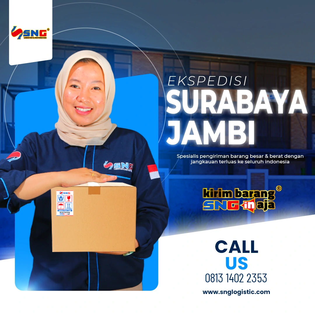Ekspedisi Surabaya Jambi Murah Door to Door